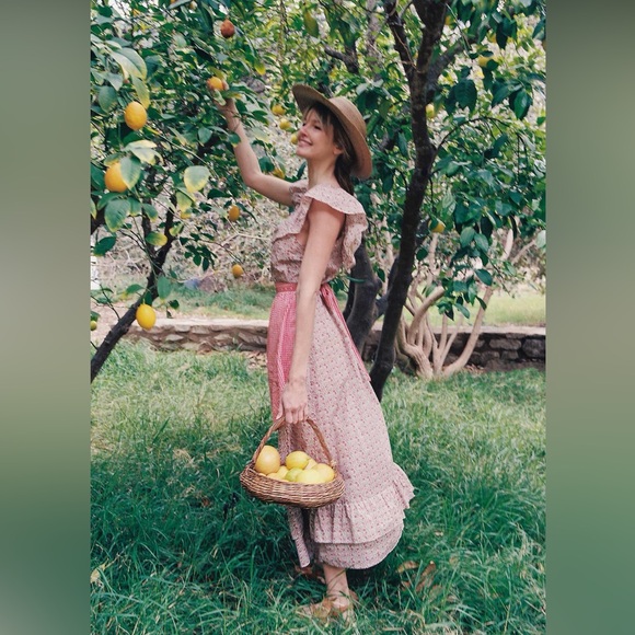 Christy Dawn Colette Dress in Cherry Blooming Meadow - Picture 3 of 11